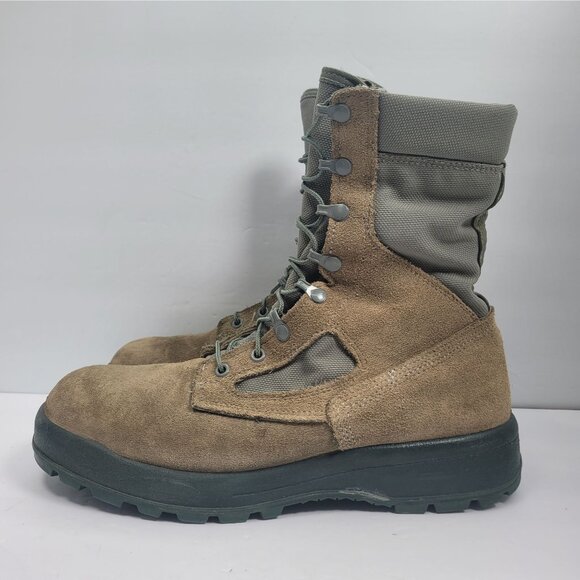 Belleville AFTW Air Force Gore-Tex Men's Brown Military Combat Boots US Sz 10.5R - Picture 2 of 12